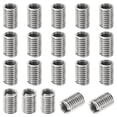 thumbnail image 1 of Unique Bargains Adaptateurs Filetage Manchon Réducteur Écrou 20pcs M10x1.5 Mâle à M8x1.25 Femelle Réparation Insert Écrou 15mm, 1 of 7