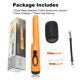 thumbnail image 5 of Detector de metales de mano IP68 Impermeable Ajustable LED LED Puntero Posicionador Poner PinPointer con Lanyard Orange AweSitey TO001493-01B, 5 of 7