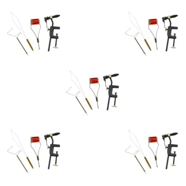 Toystoory Kit de herramientas para atar moscas, rosca para atar moscas, fabricación de señuelos Type2 NO2