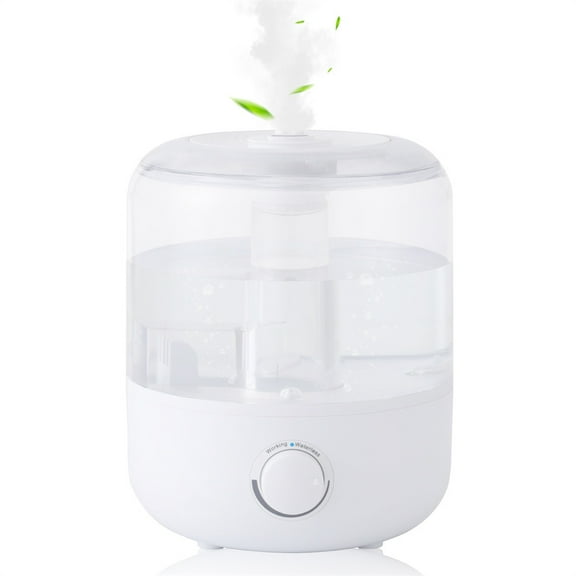 3L Humidifier, Warm & Cool Mist Humidifier for Babies, Bedroom, Nursery, Home and Office, High Precision Humidity Sensor, Plants, Large Capacity