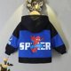 thumbnail image 4 of Chaquetas con capucha de Spiderman para niños y niñas, ropa deportiva de dibujos animados, abrigo de felpa, ropa Unisex para niños de 1 a 6 años, primavera y otoño, 4 of 5