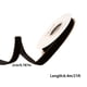 thumbnail image 3 of Cinta de terciopelo de un solo lado, 2cm de ancho, negro, longitud 7 yardas, cinta para empaquetar flores de regalo, cinta decorativa, Satin Ribbon, hecha a mano, 3 of 3
