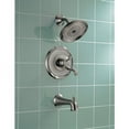 thumbnail image 5 of Delta 174925 Vessona Dual Function Pressure Balanced Thermostatic Bath and Shower Trim with Internal Volume Control, Rough-in Valve Included, Chrome, 5 of 6
