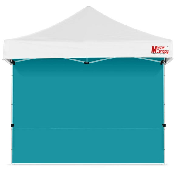 Panel Lateral para Toldo MASTERCANOPY 3x3 m Turquesa 210D Poliéster