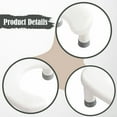 thumbnail image 6 of Kuntesetty Toilet Stool Easy Storage Squatting Potty Heavy Duty Portable Bathroom Stool White S, 6 of 9