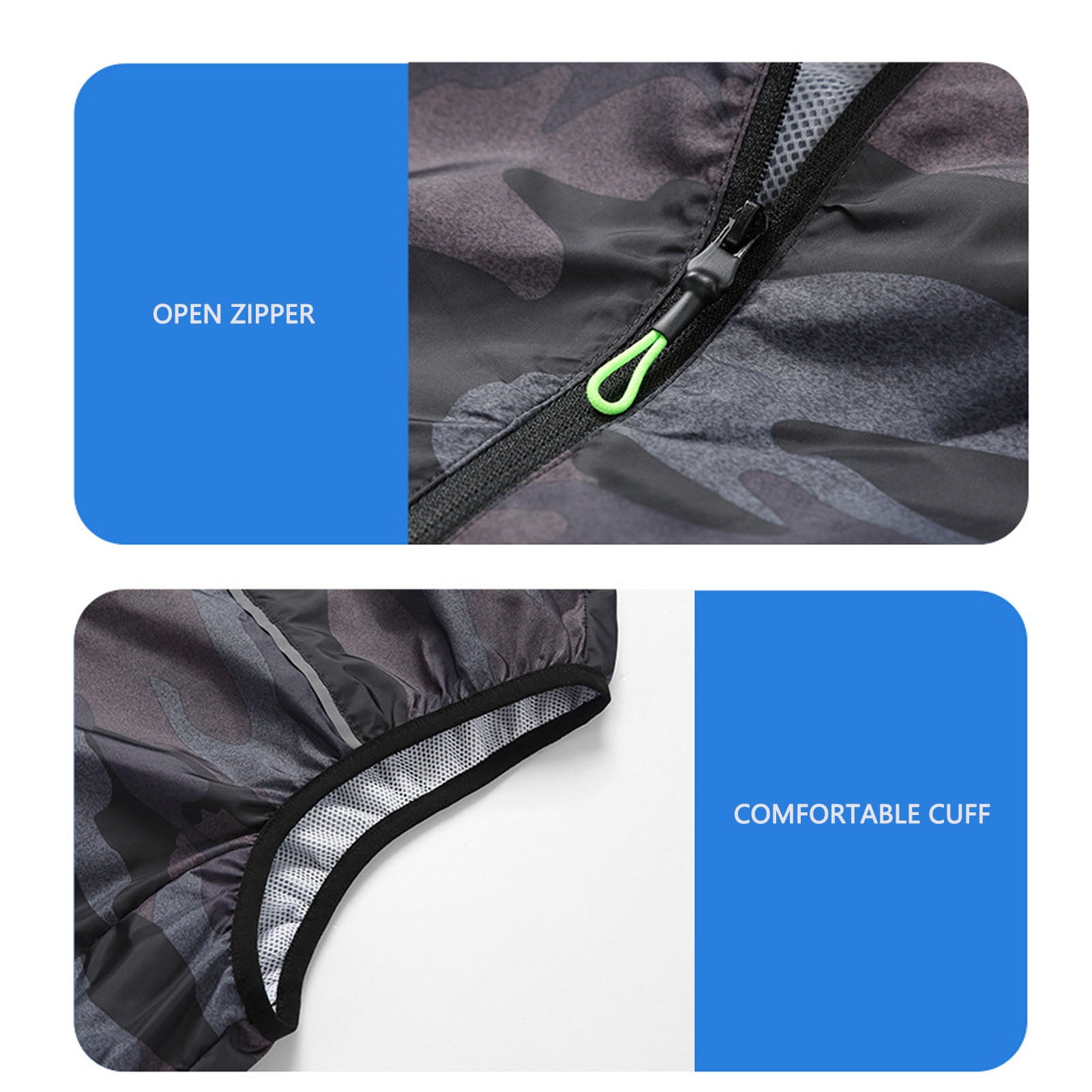 YAHHU Air Conditioned Clothes Cooling Fan Vest 3 Speed USB Powered Summer Workwear Uniform for Men Women Breathable Jacket Size XL (22 inches / 55.8 cm Length)