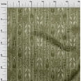 thumbnail image 3 of oneOone Rayon Olive Green Fabric Asian Block Sewing Craft Projects Fabric Prints By Yard 56 Inch Wide, 3 of 4