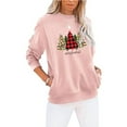 thumbnail image 1 of DrHTOOQers Hauts pour Femmes Tendance, Mode Chandail Décontracté à Manches Longues à Col Rond pour Femmes, Blouse à Poches, 1 of 3