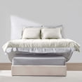 thumbnail image 3 of Virtu Queen Comforter Set, 7 Piece Bed in a Bag, Bedding Comforter Sets with Sheets, Reversible Bedding Sets, Off White, 3 of 9