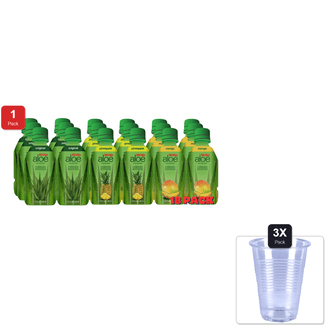 OKF Farmers Aloe, Original, 16.9 Fl Oz, 20 Count - Walmart.com