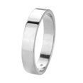 thumbnail image 2 of Anillo Color Plata Para Hombres de Acero Inoxidable Banda Delgada, 2 of 6