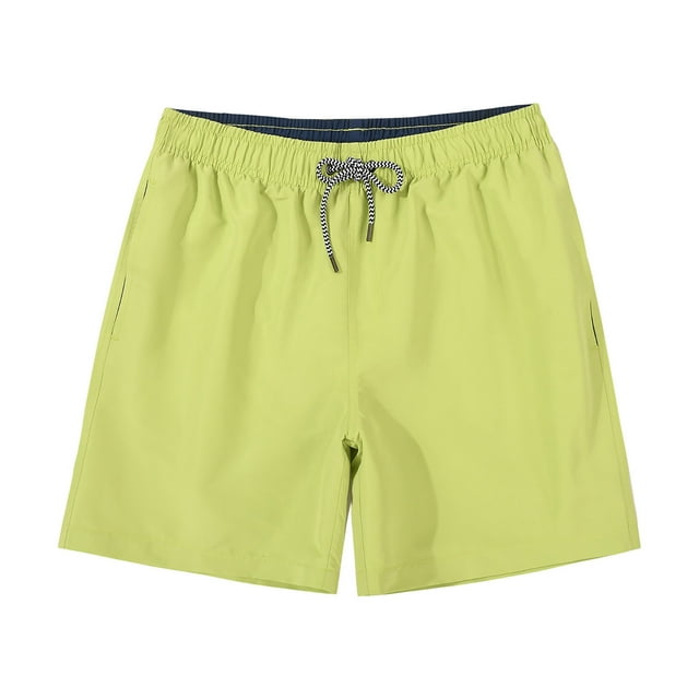 Men's Swim Trunks Fast Dry With Mesh Beach Shorts Bathing Suit Swimwear