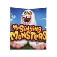 thumbnail image 2 of My Singing Monsters Air Conditioning Blanket Lightweight Thermal Bed Quilt Ultra Cozy Throw Blanket Tapestry For Bedding Sofa And Travel 70"X80", 2 of 8