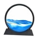 thumbnail image 4 of Cuadro Abstracto de Pintura de Arenas Movedizas BLESIY 12 pulgadas azul, 4 of 6