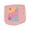 AD-Pink, variant on Inktastic Nana and Pops Love Me Retro Flowered Baby Burp Cloth
