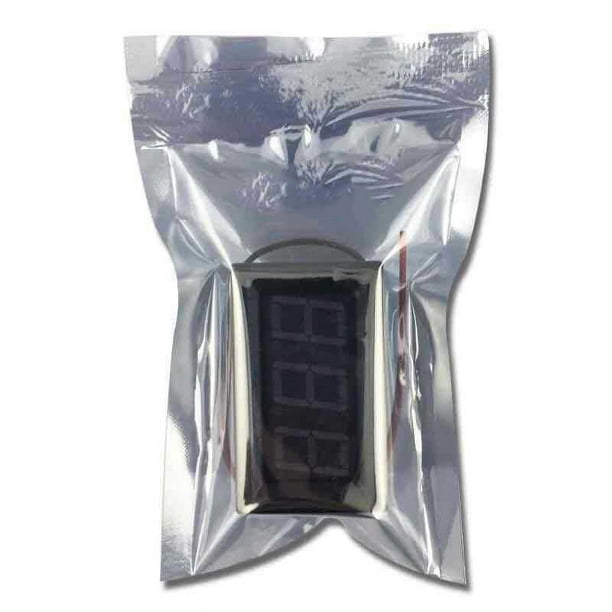 Probador de voltaje, voltímetro digital de 0,56 pulgadas, 3 voltímetros, medidor de voltaje, tecnología de vanguardia
