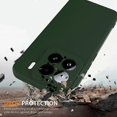 thumbnail image 3 of For Xiaomi 15 Case Compatible with MagSafe Liquid Silicone Phone Cover with Lanyard - Black, 3 of 5