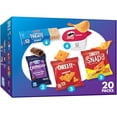 thumbnail image 1 of Cheez-It, Pringles & Rice Krispies Treats Snacks Mega Variety Pack, 30.1oz Box (30 Count), 1 of 5