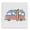 Summer Beach Bus, variant on Stupell Industries Coastal Black Floating Frame Canvas Art, 18 x 18, by Rachel Nieman