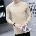 thumbnail image 3 of Sweater Slim Fit Long Sleeve Cotton Lightweight Long Sleeve Pullover for Winter, 3 of 8