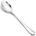 thumbnail image 1 of Cucharas de plata de acero inoxidable de calidad alimentaria premium de 12 piezas, plateadas, 6,7 pulgadas Namotu WRJM-230, 1 of 7