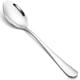 thumbnail image 1 of Cucharas de plata de acero inoxidable de calidad alimentaria premium de 12 piezas, plateadas, 6,7 pulgadas Adepaton WRJM-230, 1 of 7
