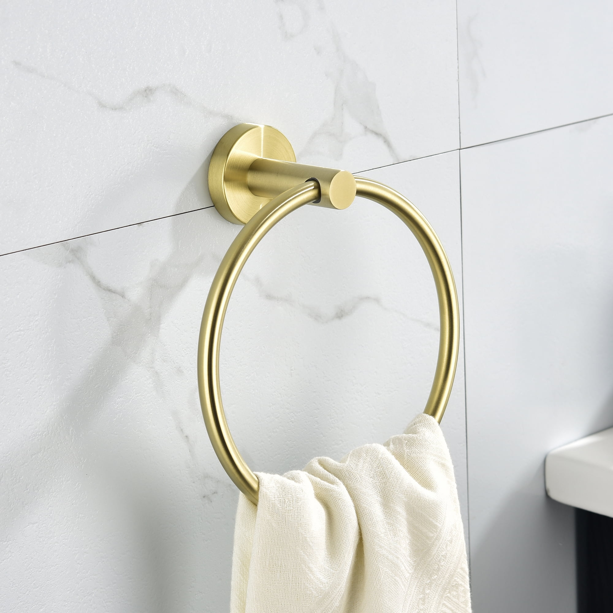 5 Piece Bathroom Towel Rack Set Wall Mount