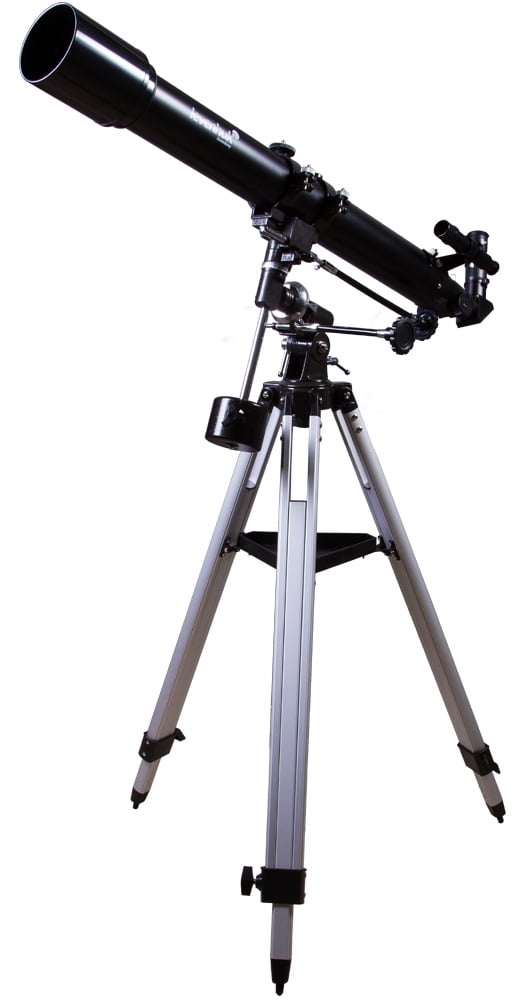 Levenhuk Skyline Plus 70T Refractor Telescope with 70mm Aperture and Equatorial Mount for Kids and Beginners 
