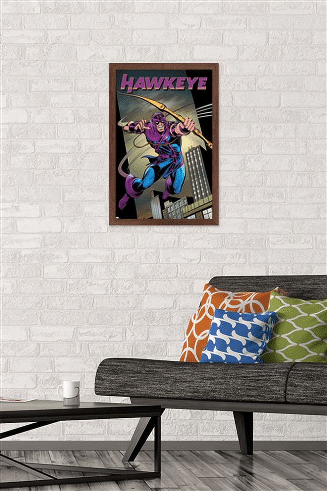 Marvel - Hawkeye - Hawkeye Freefall #1 Wall Poster, 14.725" x 22.375", Framed
