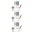 thumbnail image 1 of Maytalsory 6pcs Plastic Retractable Gel Pens Durable Ink For Smooth Writing 0.5mm Quick Dry Gel Ink Pen 3Set, 1 of 6