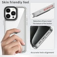thumbnail image 4 of Feishell Compatible with iPhone X/XS Clear Case, for Women Men, [Non-Yellowing][Supports Wireless Charging] Slim Thin Shockproof Lightweight Transparent Phone Case for iPhone X/XS,Black, 4 of 8