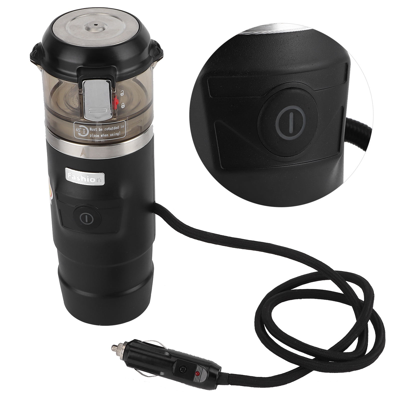 No need for drive-thru with in-car coffee maker 