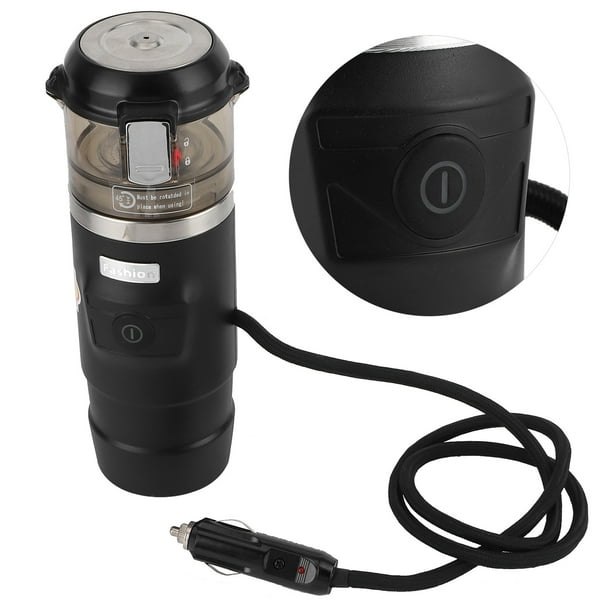Portable Car Coffeemaker 12V Electric Coffee Machine Cigarette Lighter  Power Supply