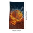 thumbnail image 3 of PHIGZNT Microfiber American Flag Baseball Beach Towel 4th of July - 30"x60" Large Beach Towel Cool Quick Fast Dry Absorbent Lightweight Sand Free Bath Towels, 3 of 5
