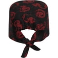 thumbnail image 2 of Working Cap with Sweatband for Women Men, Adjustable Cleaning Working Hats, Surgical Caps(Tie Back), 2 of 6