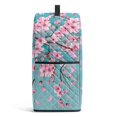 thumbnail image 2 of SEANATIVE Blender Cover with Handle Cherry Blossom Teal Blue Pink, 2 of 7