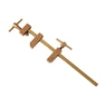 thumbnail image 2 of colaxi F Clamp Japanese Wood Clamp Brass Comfortable Fixture Splicing Board Positioning Panel Miniature Heavy Duty Clamp 240mm, 2 of 10