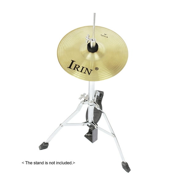 10" Brass Alloy Crash Ride Hi-Hat Cymbal for Drum Set