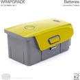 thumbnail image 2 of Wrapgrade Skin Compatible with Mavic Air 2 | 2 Batteries (LIMONCINO Yellow), 2 of 3