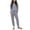 *1-Gray, variant on VBVC Women's 2 Piece Sweatsuit Set,Ladies Color Block Tracksuit,Fall and Winter Matching Outfit For Women,Gray,Size XXL