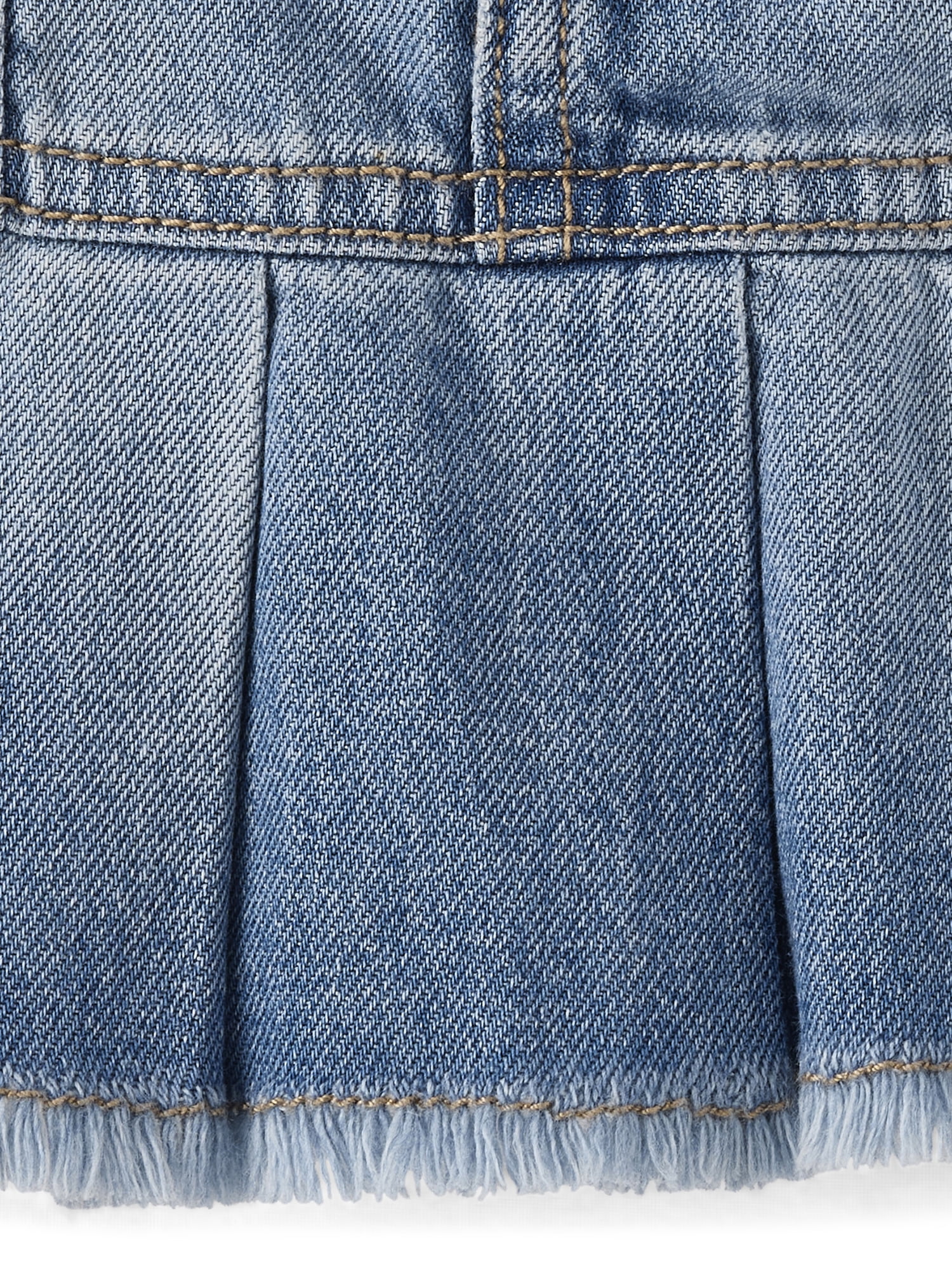 The Children's Place Girls Pleated Denim Skort, Sizes 4-16