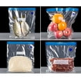 thumbnail image 6 of 12 Pcs Food Bags Vacuum Sealer Machine Resealable Sandwich Bags Food Package Bag Compression Bag Texture, 6 of 6