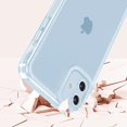thumbnail image 4 of Case for iPhone 11 6.1 inch,Sparkly Clear Case for Women,Soft TPU Silicone Bumper Protective Cover Case for iPhone 11,Blue, 4 of 10