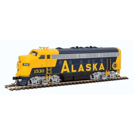 Emd F7a Unit - Walthers HO Scale EMD F7A Locomotive (Standard DC) Alaska Railroad/ARR #1530