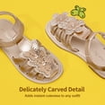 thumbnail image 4 of Sandalias para Niñas DREAM PAIRS SDSD2310K Oro Rosa Talla 9, 4 of 6