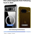 thumbnail image 3 of for Google Pixel 8a Case Magnetic, Clear Case [Compatible with Magsafe], Ultra Slim Lightweight Shockproof Anti-Yellowing Protective Phone Cover for Google Pixel 8a, Clear, 3 of 7