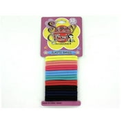 Angle View: Bulk Buys BE067-36 Colored Elastic Hair Bands on an Insert Covered - Pack of 36