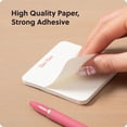 thumbnail image 5 of U Brands Sticky Notes and Tabs, Set of 4, 200 Sheets Total, Multi-Color, 5 of 9