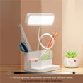 thumbnail image 3 of Toystoory Lámpara de escritorio LED Tubo plegable Escritorio Lámpara de mesita de noche Atenuación táctil Carga USB con luz Temperatura de color Iluminación y accesorios Toystoory HA014187-00, 3 of 6