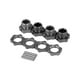 thumbnail image 2 of M17 Rueda de aluminio de 17 mm Ejes hexagonales Adaptador Tuerca con pasador para 1/8 RC Buggy Truggy Monster Truck HPI HSP Traxxas Losi Axial Kyosho Tamiya Redcat Himoto DF ZD Racing Crawler MABOTO Adaptador de rueda RC, 2 of 7